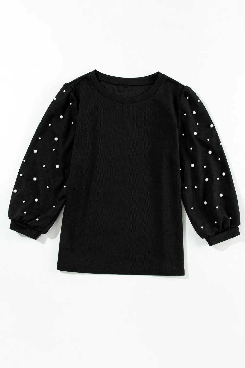 3/4 Sleeve Crew Neck T Shirt