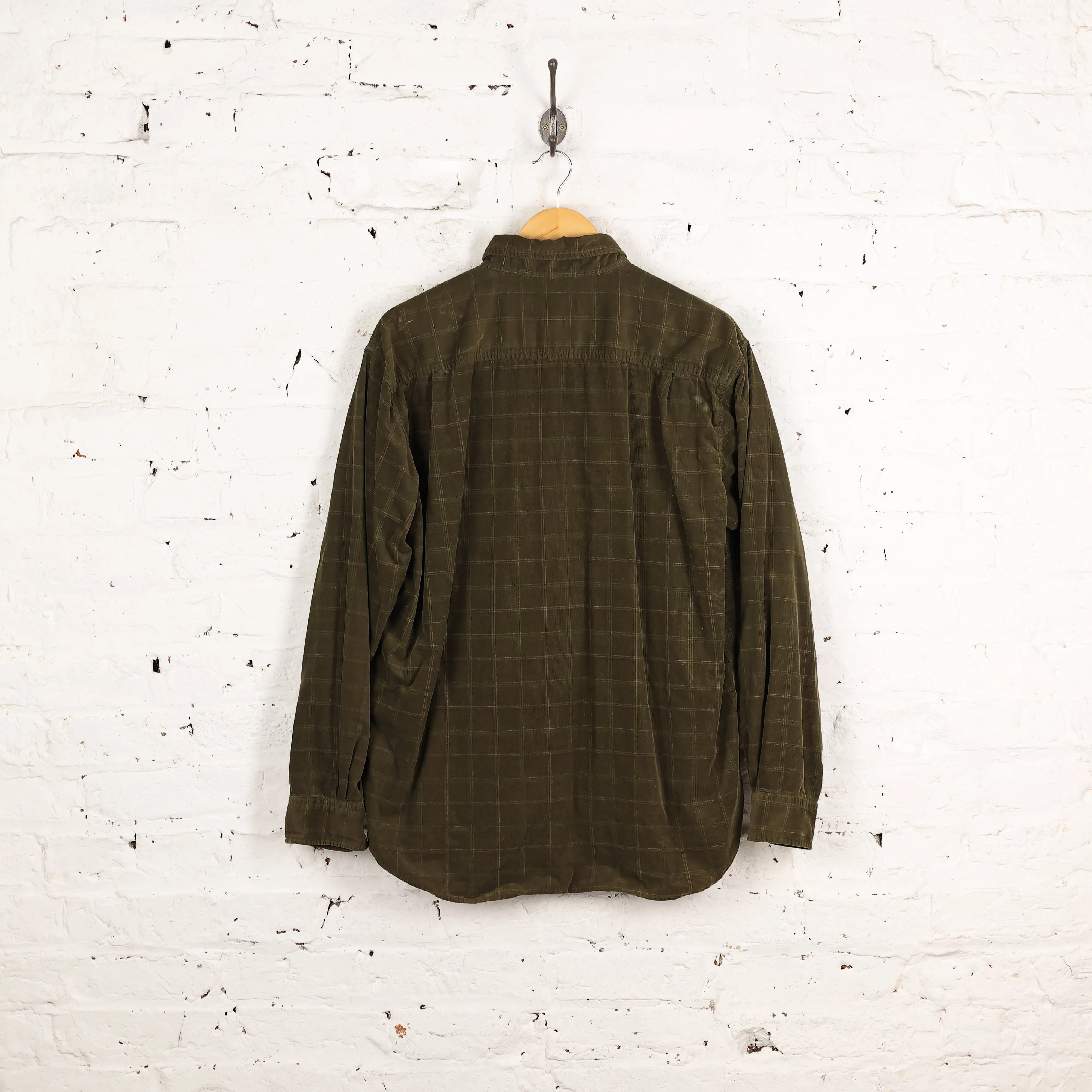90s Cord Shirt - Green - XL