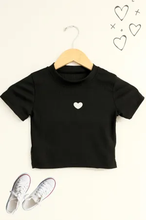 ACE OF HEARTS TOP | KIDS SIZE 7 - 16