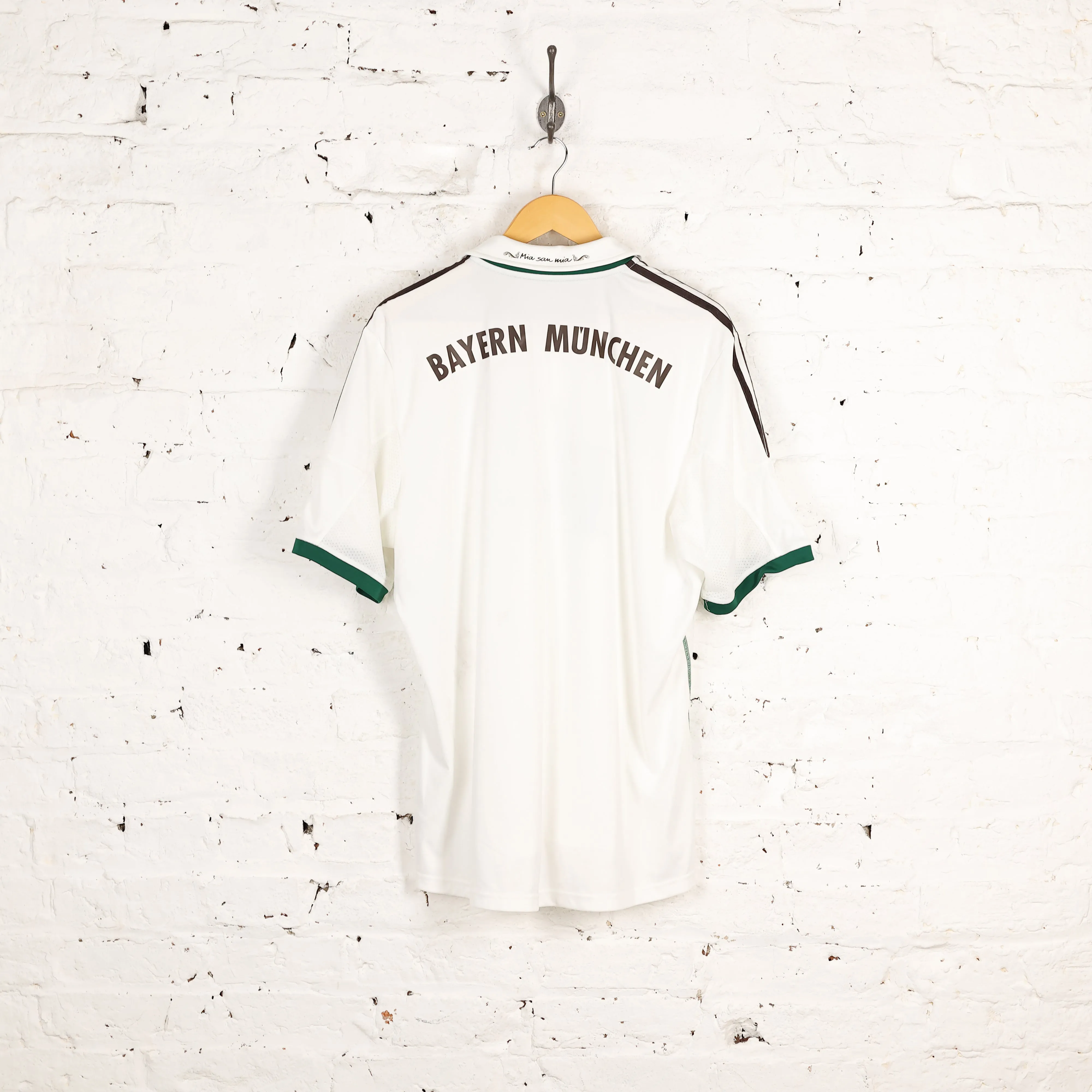 Adidas Bayern Munich 2013 Away Football Shirt - White - XL