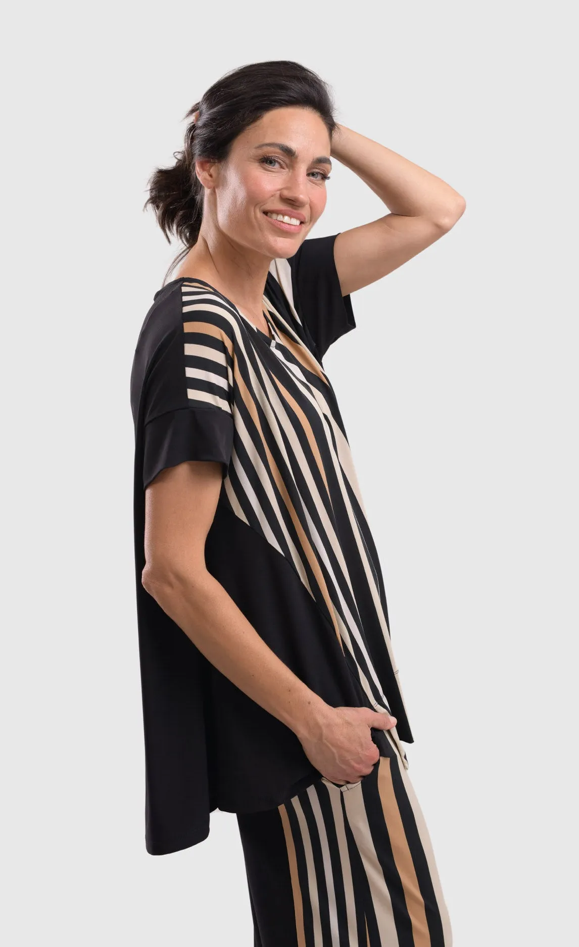 Alembika Sunrise Stripes Top