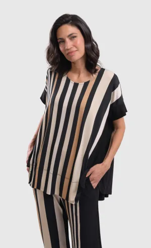 Alembika Sunrise Stripes Top