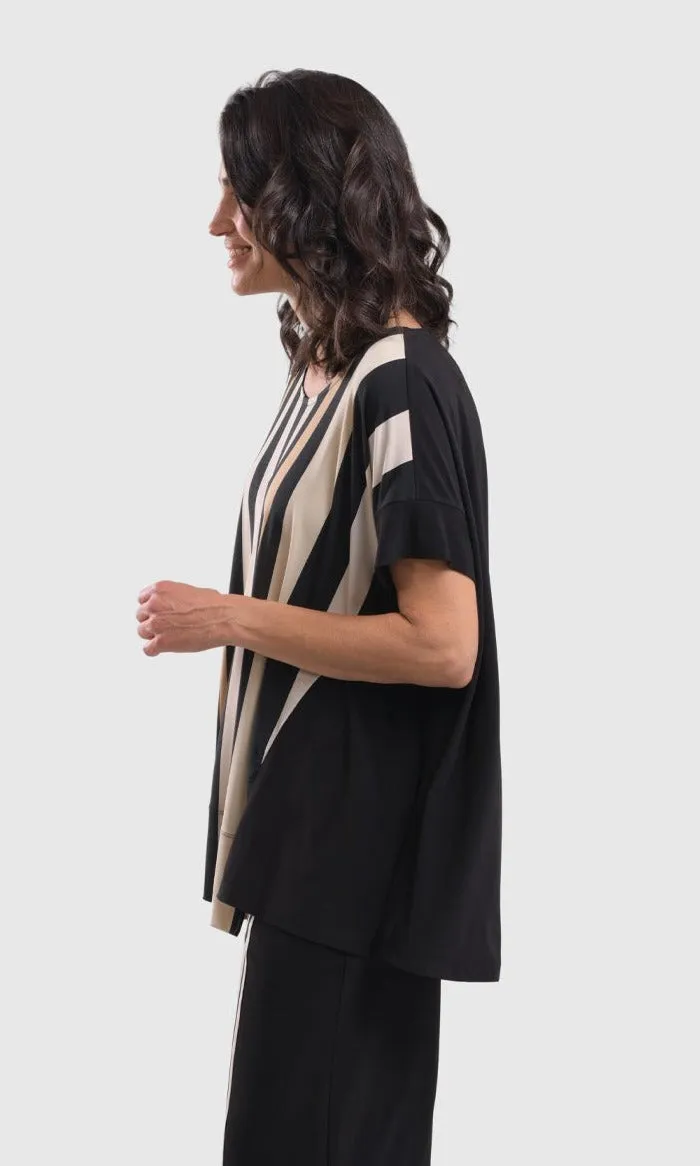 Alembika Sunrise Stripes Top