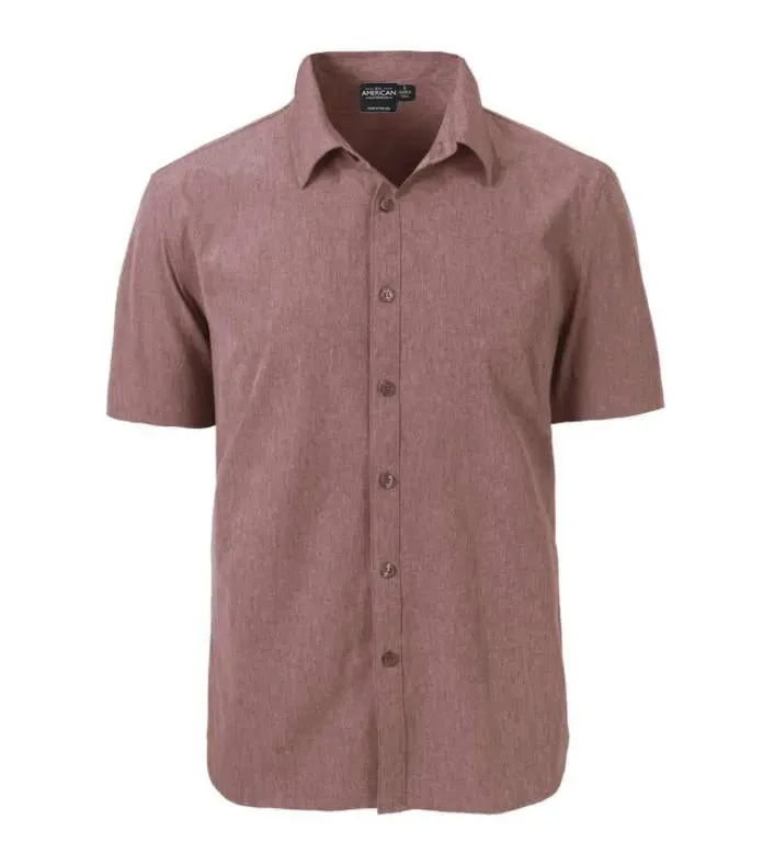 All American Clothing Co. - Men's Short Sleeve Dress Shirt