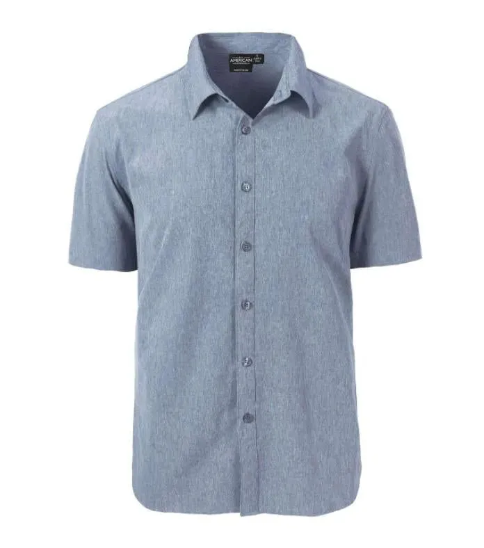All American Clothing Co. - Men's Short Sleeve Dress Shirt
