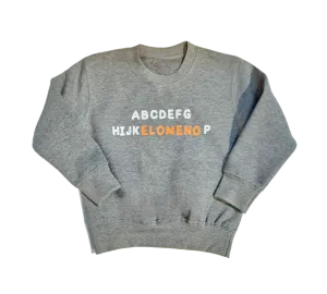 Alphabet Sweatshirt | Josiah Amari