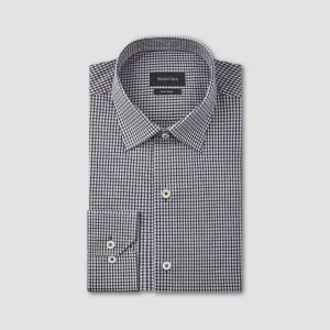 Arthur Mini Check Jacquard Dress Shirt