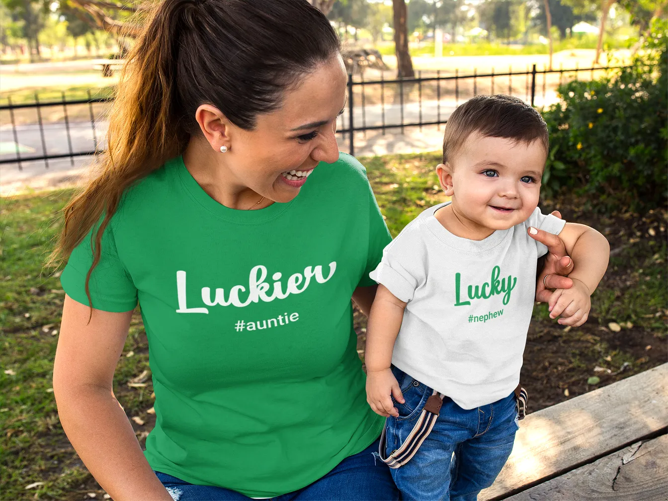 Aunt and Nephew Shirts St Patrick Day Gift for Aunt