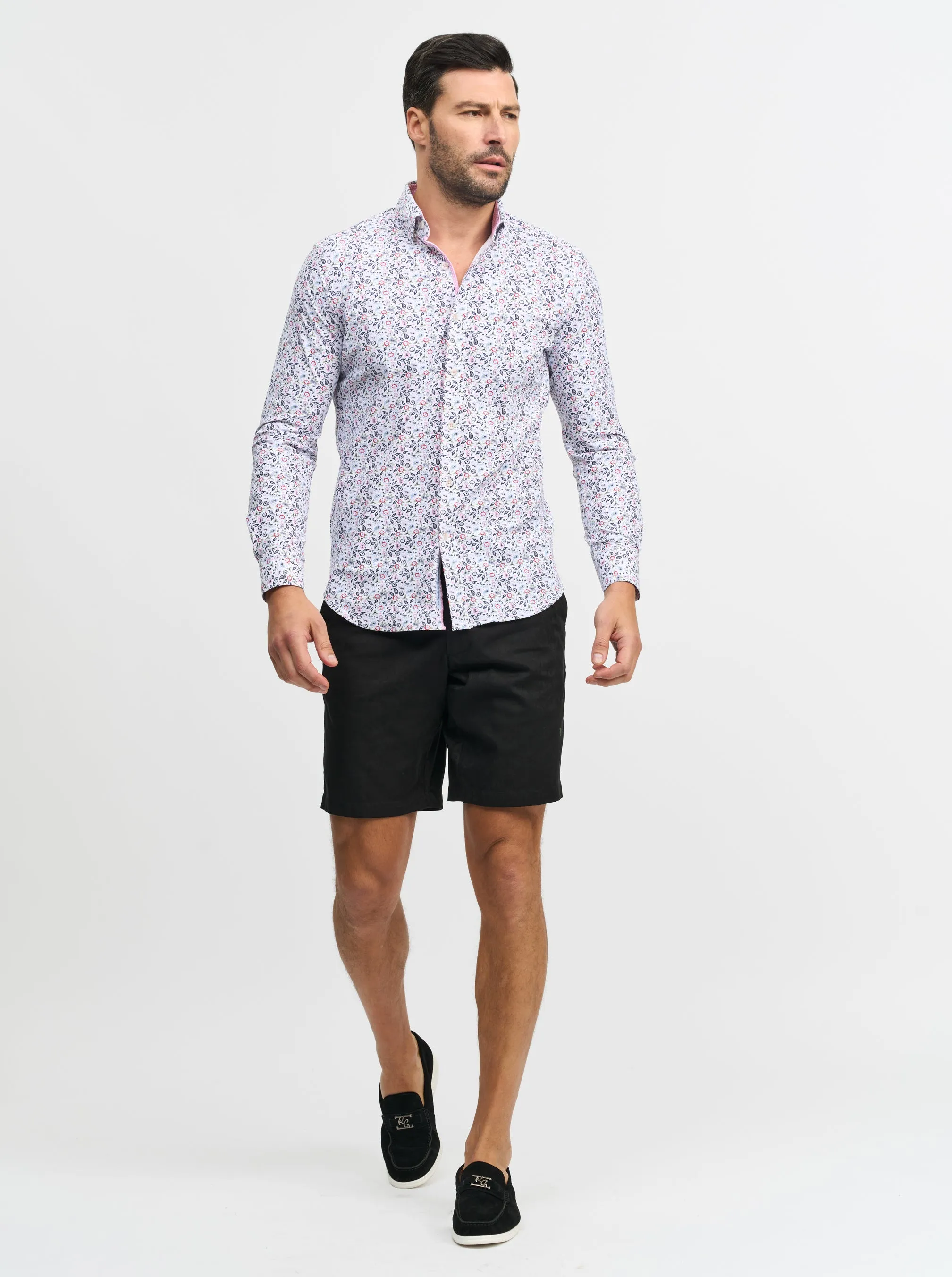 AVALOS LONG SLEEVE BUTTON DOWN SHIRT