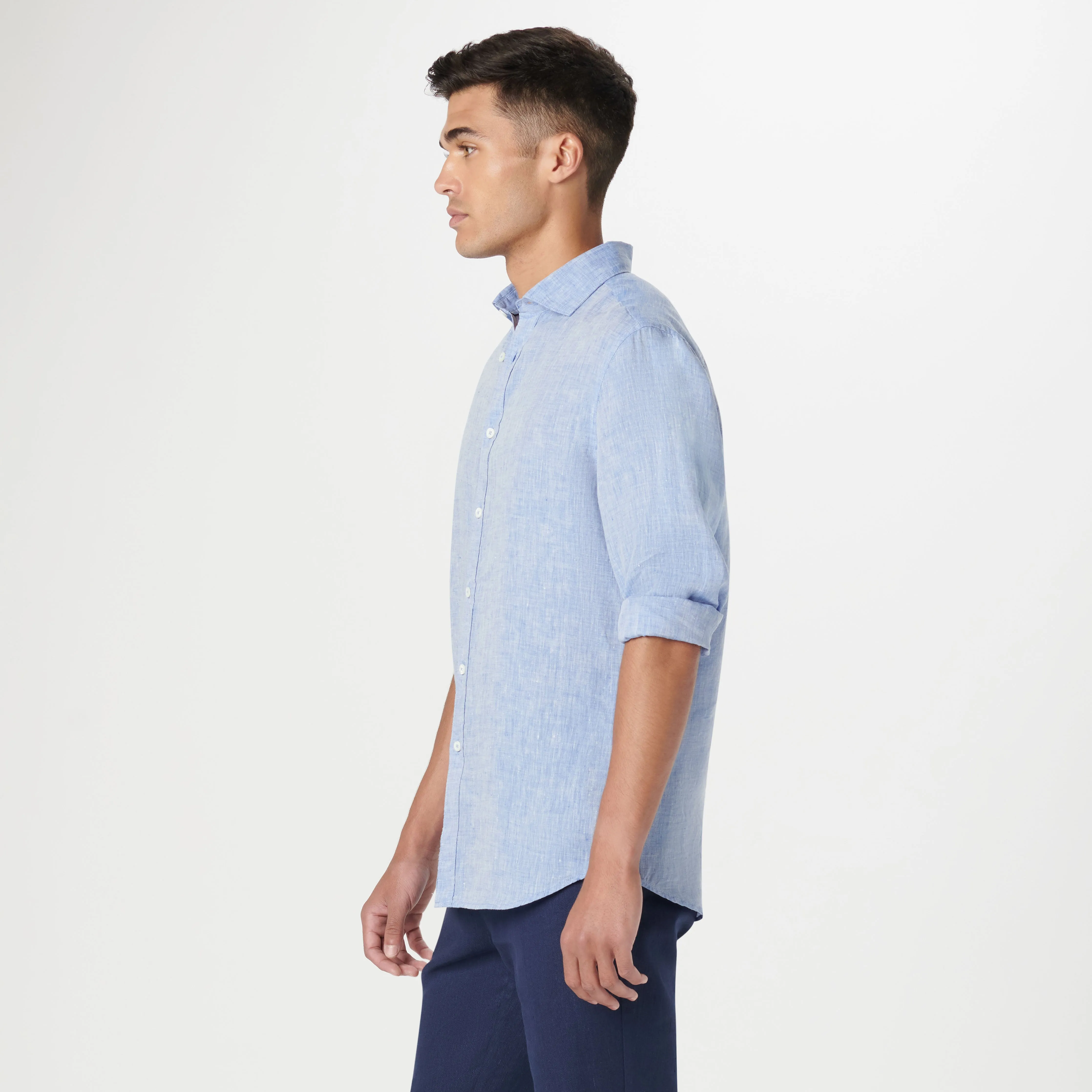 Axel Solid Linen Shirt