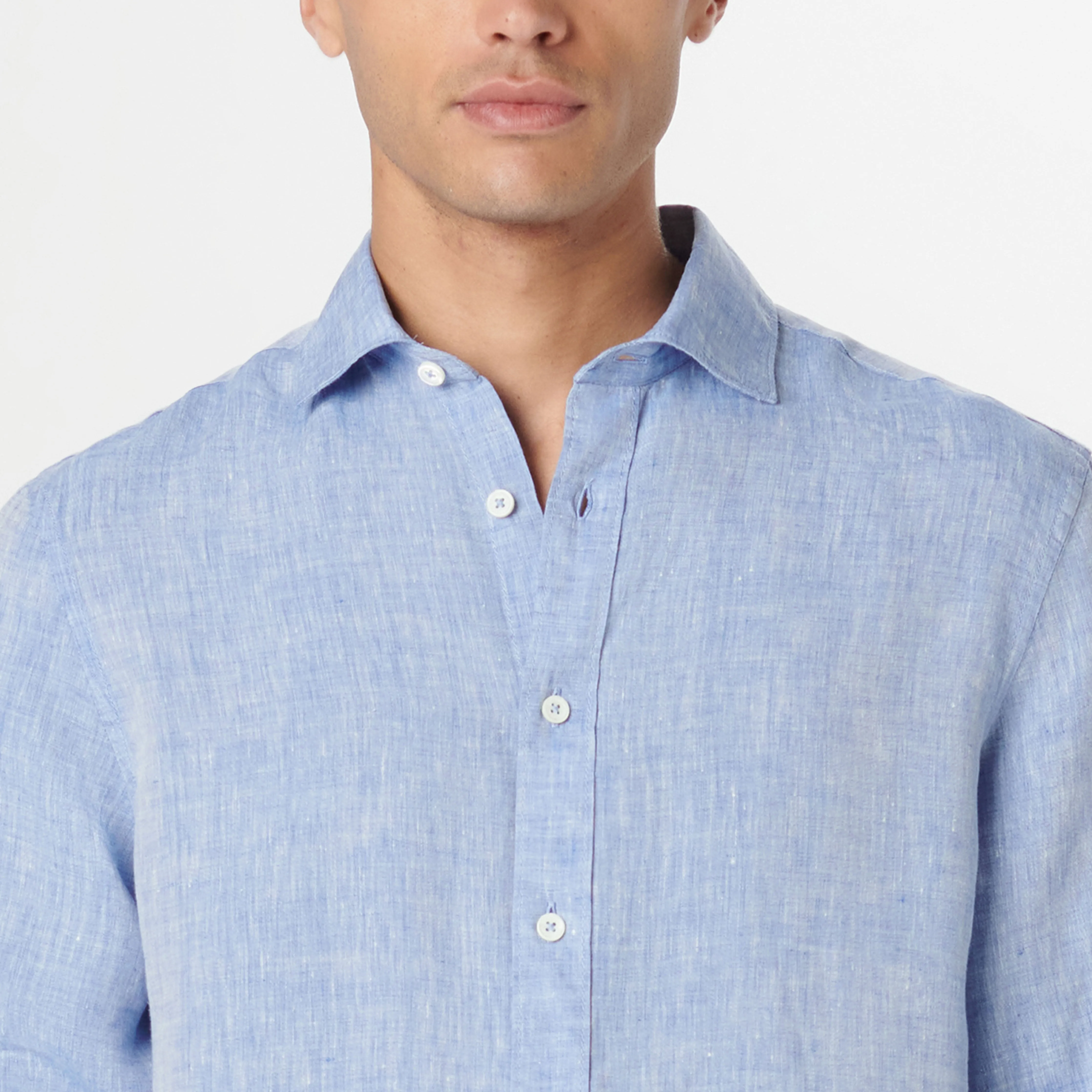 Axel Solid Linen Shirt