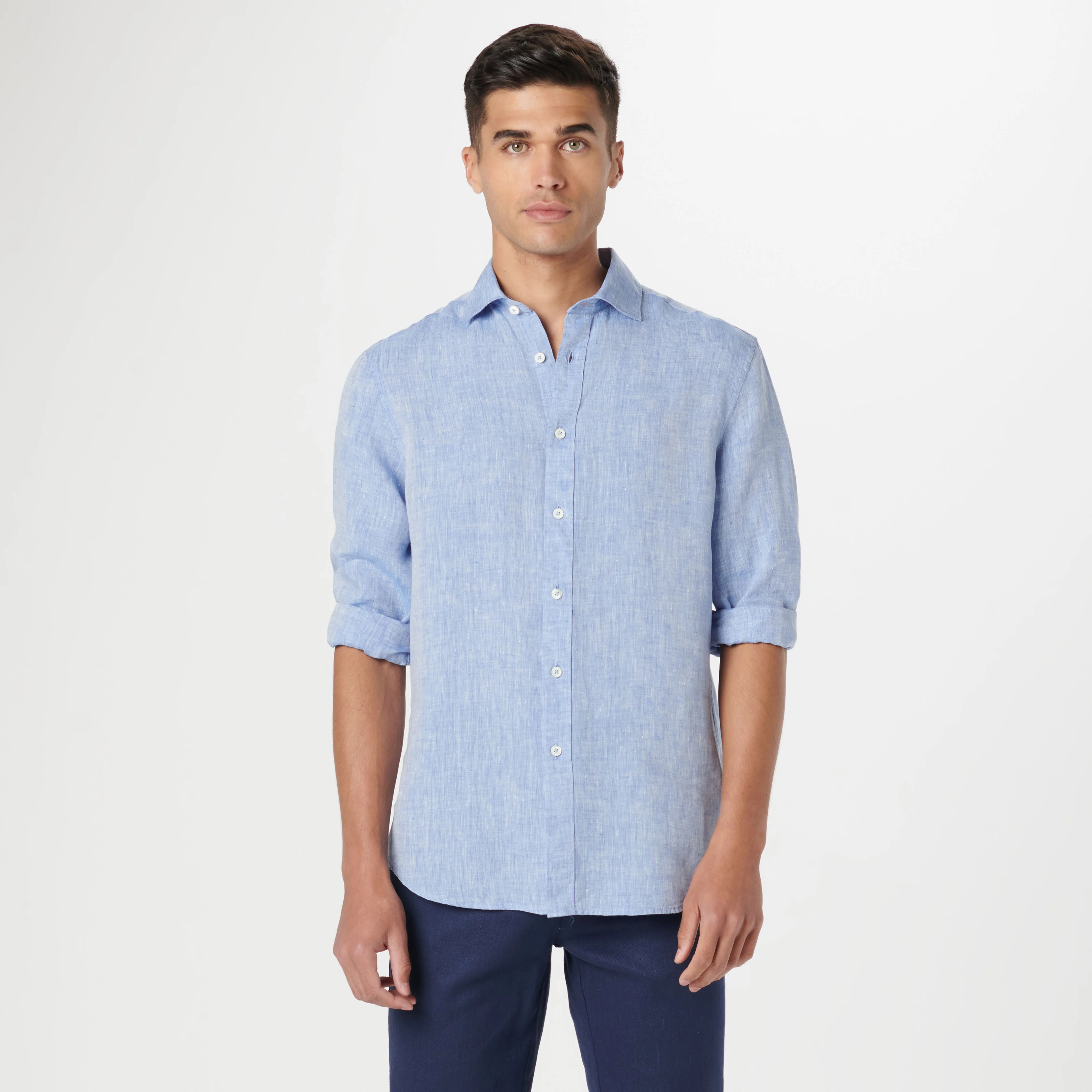 Axel Solid Linen Shirt