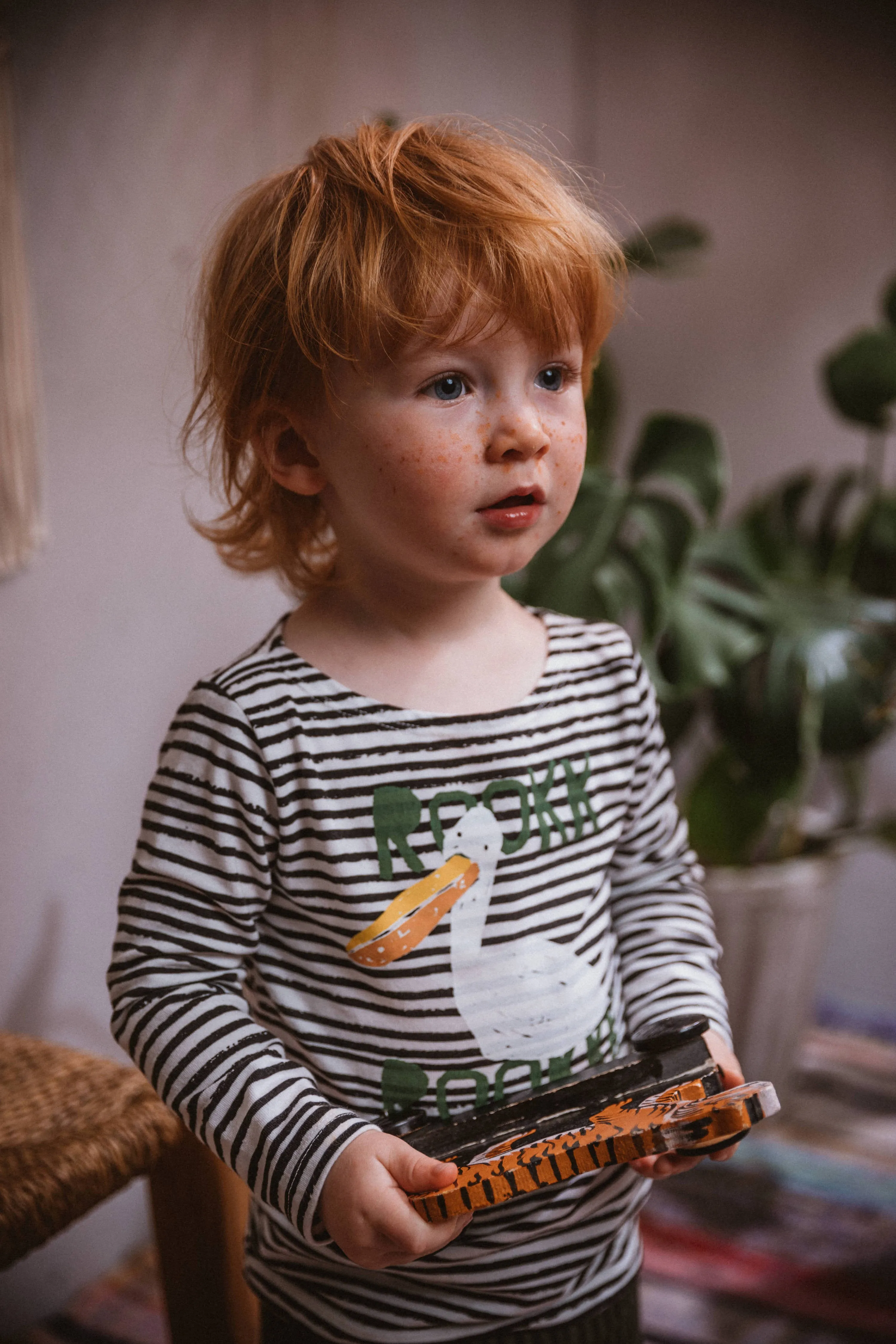 Baby Sailor Tee // black stripes // 0-3m // LAST ONE