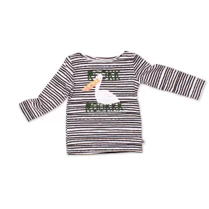 Baby Sailor Tee // black stripes // 0-3m // LAST ONE