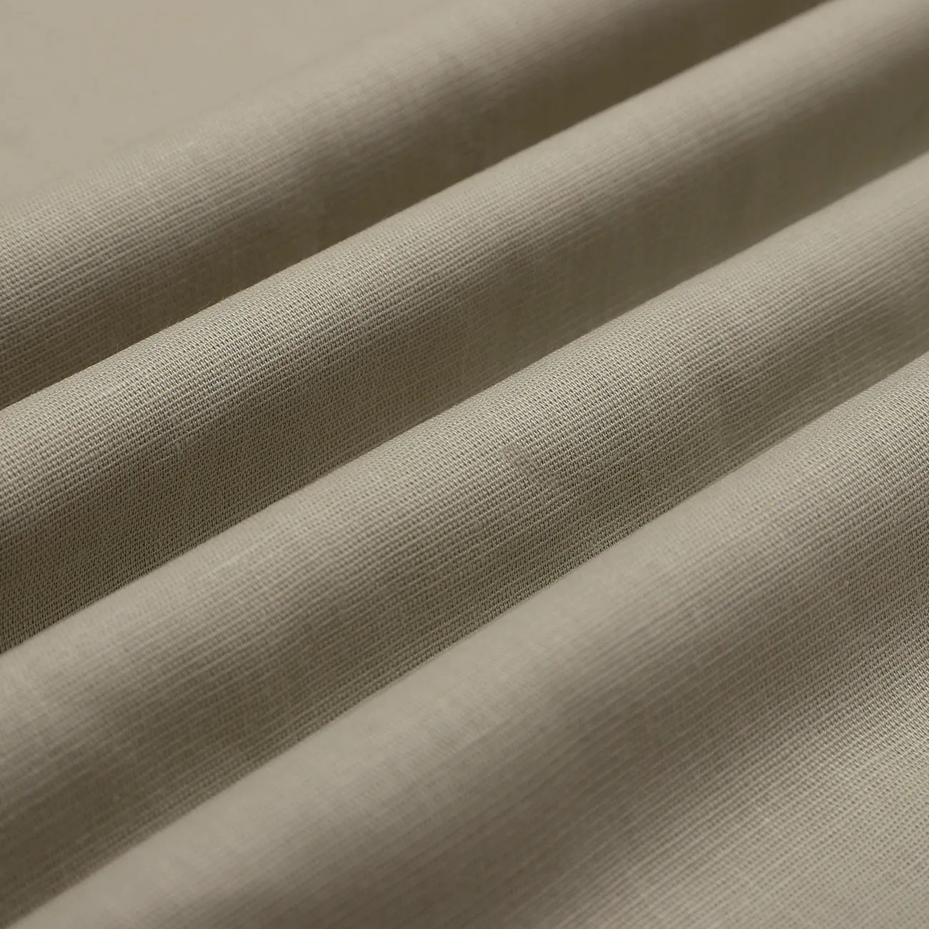 Beige Rolled-up Sleeve Short Kurta