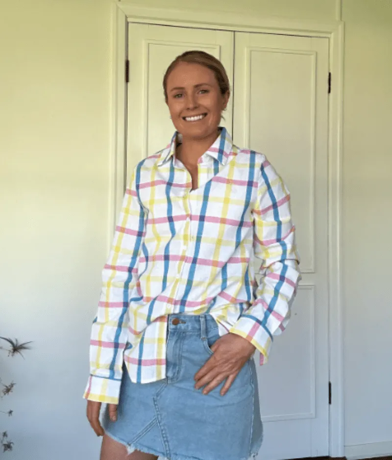 Black Colt Shirt Womens Ellie Check
