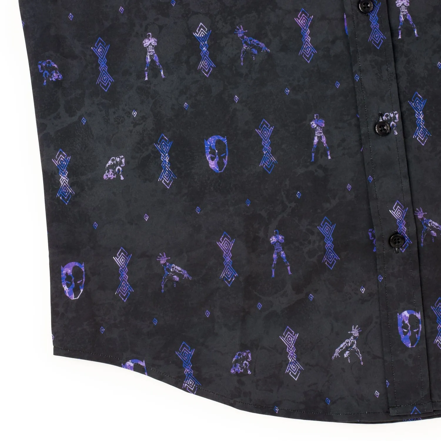 Black Panther "Vibranium Chief" – KUNUFLEX Short Sleeve Shirt