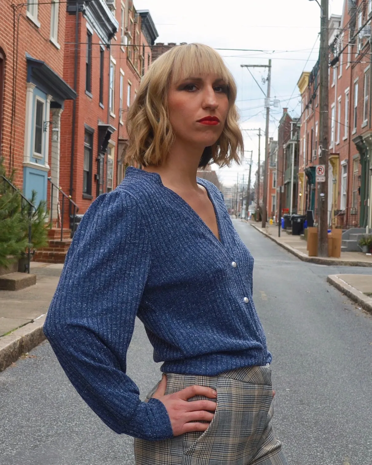 Bonjour Baby Navy Cardigan