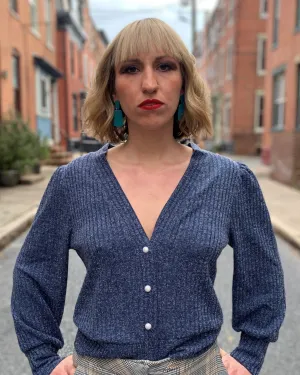 Bonjour Baby Navy Cardigan