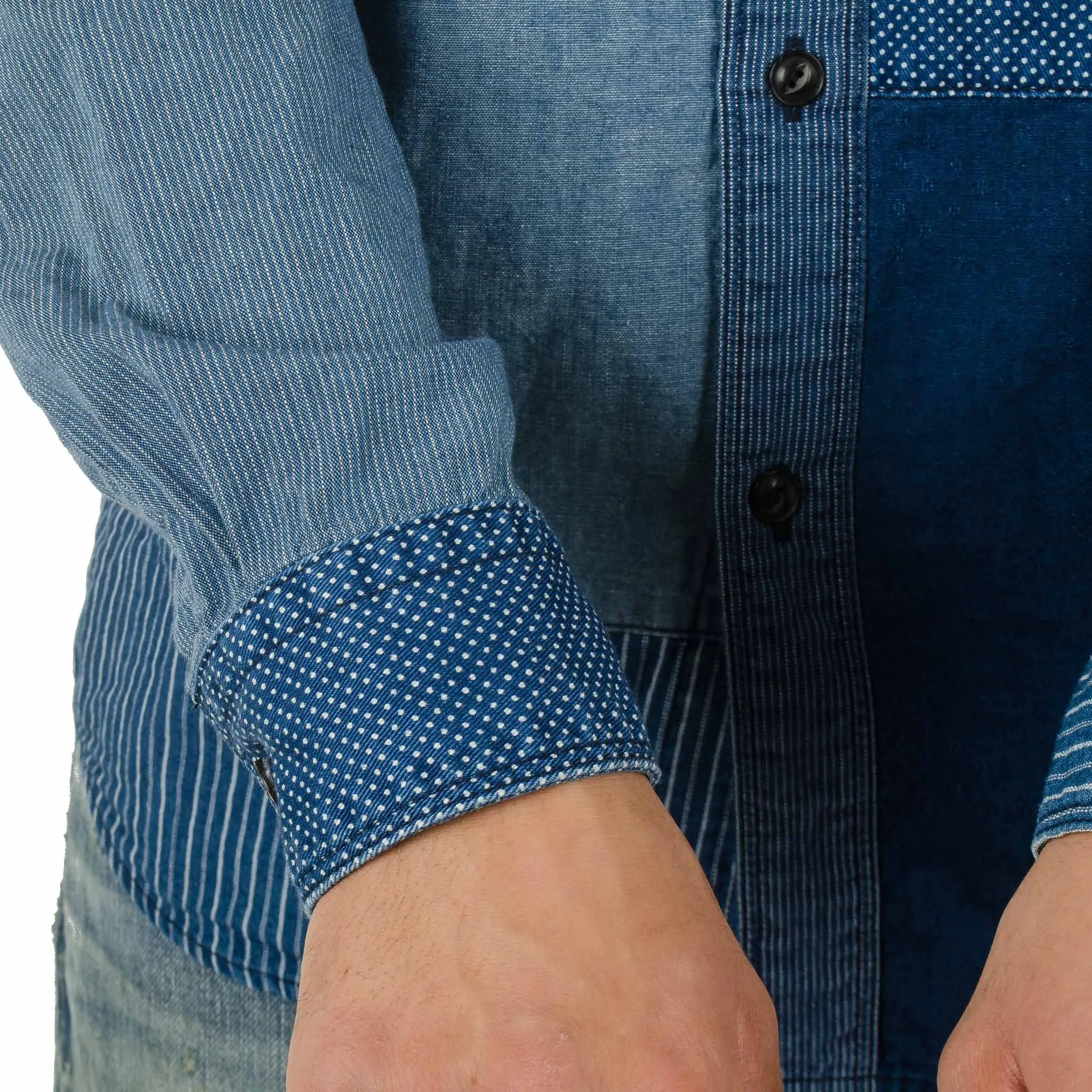 Boro Indigo Shirt Rinse SH35R