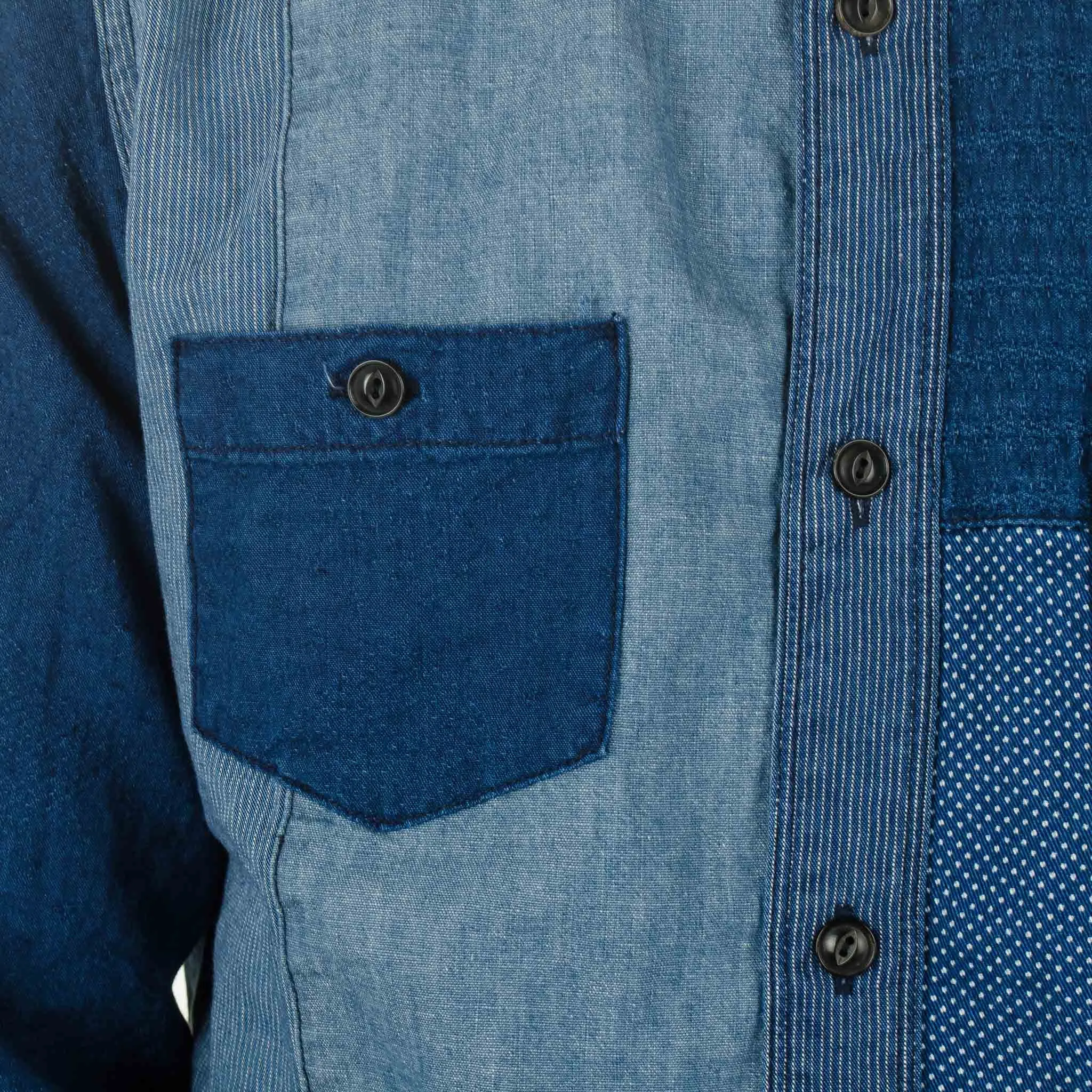 Boro Indigo Shirt Rinse SH35R