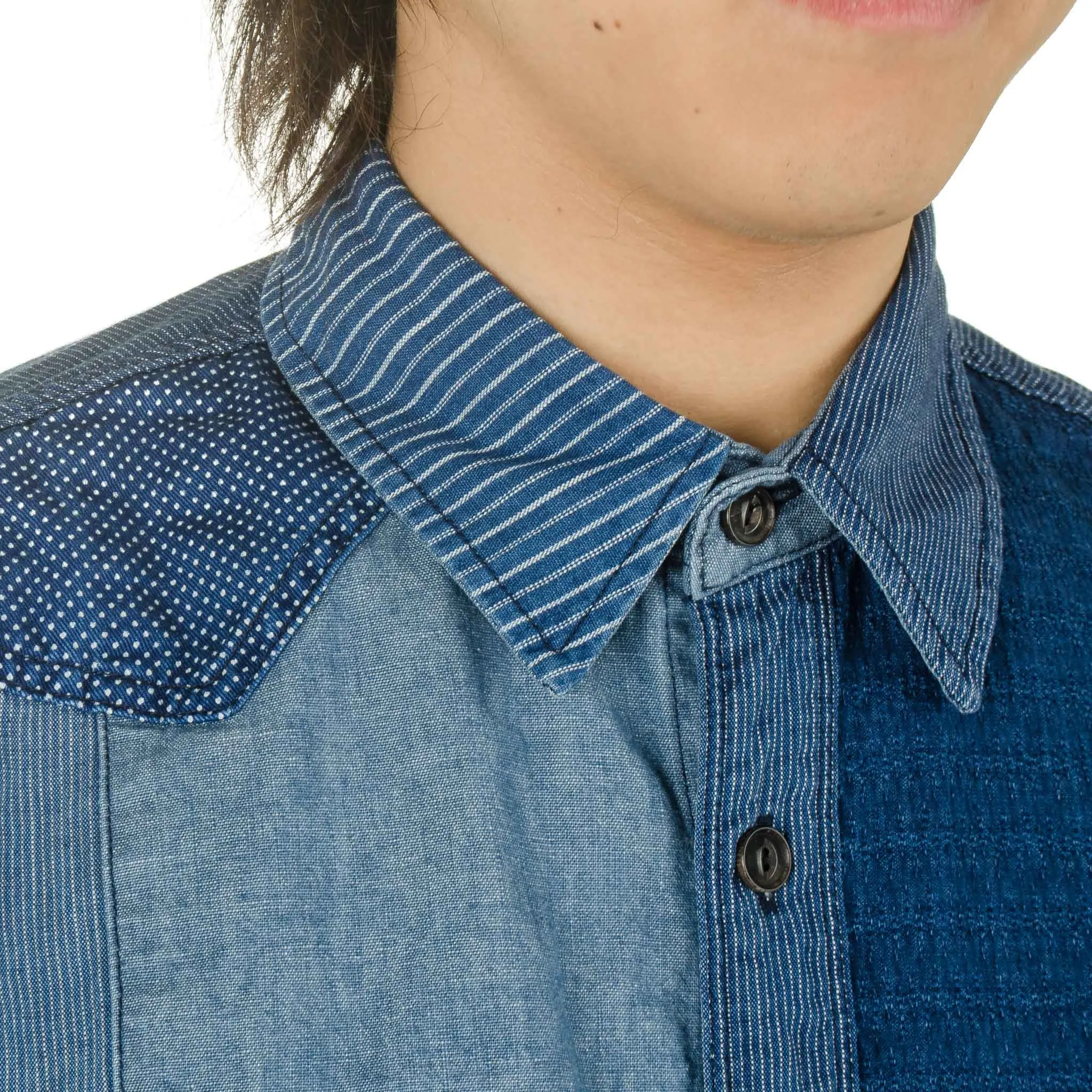 Boro Indigo Shirt Rinse SH35R