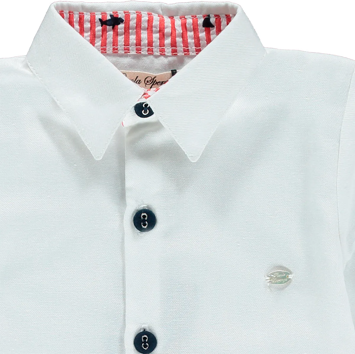 Boys Set White Shirt and Trousers