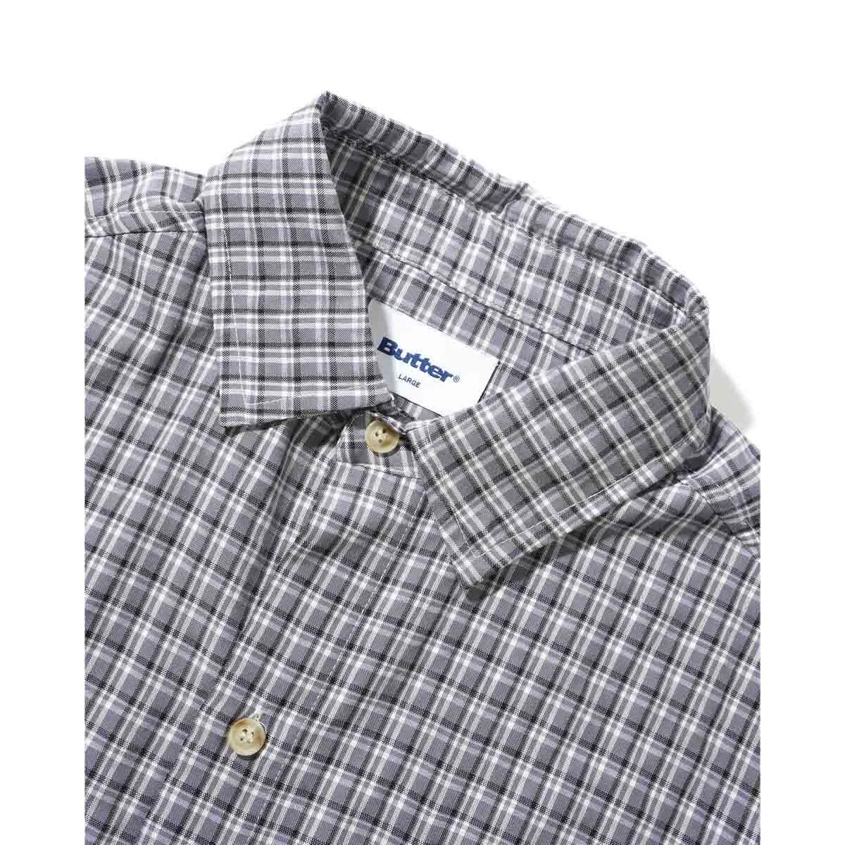 Butter Goods - Terrain Shirt Stone/Black