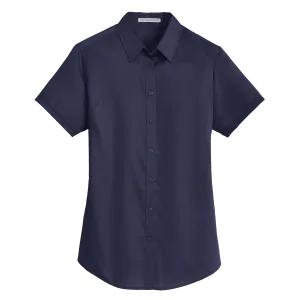 C1740W Ladies Short Sleeve SuperPro Twill Shirt
