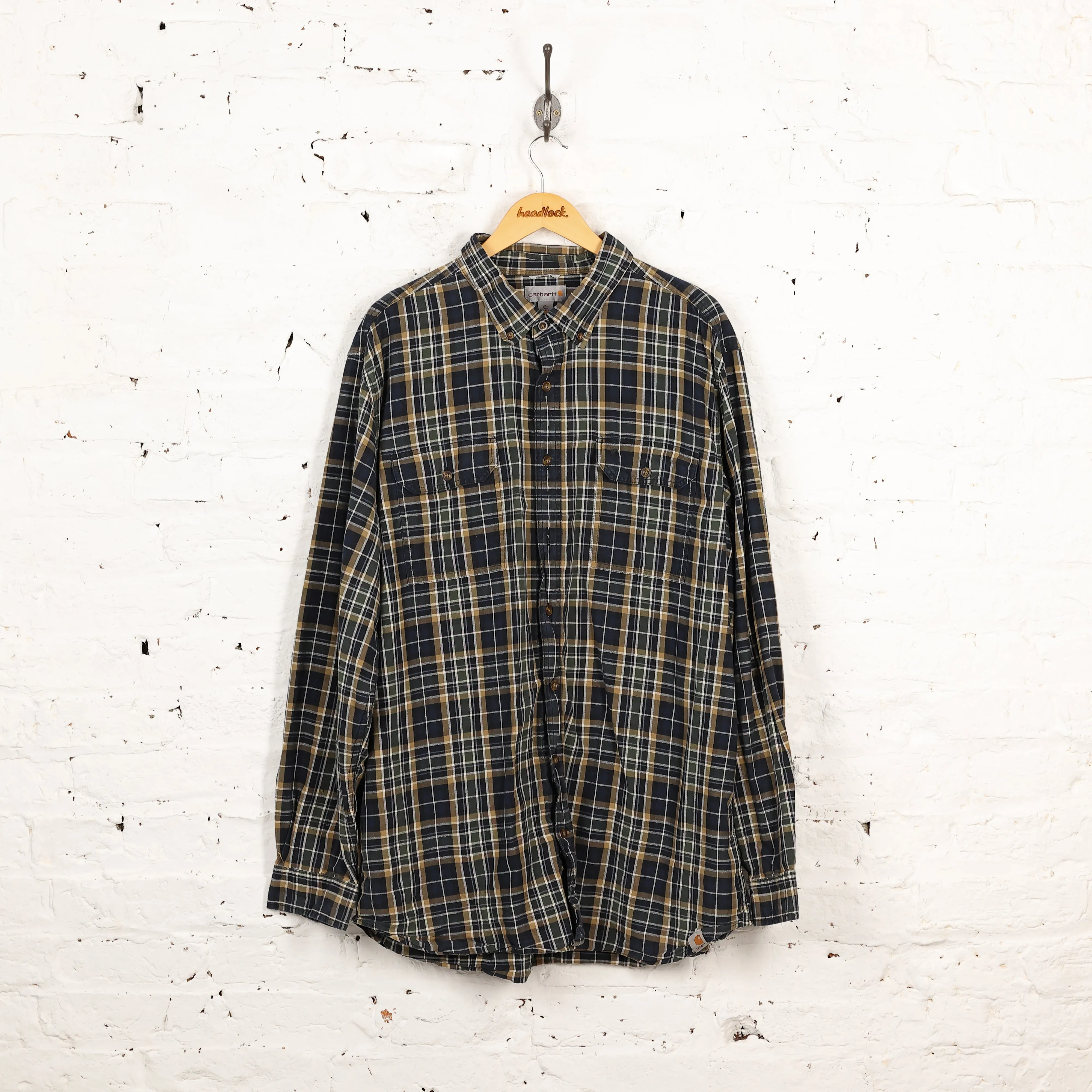 Carhartt Check Shirt - Blue - XXL