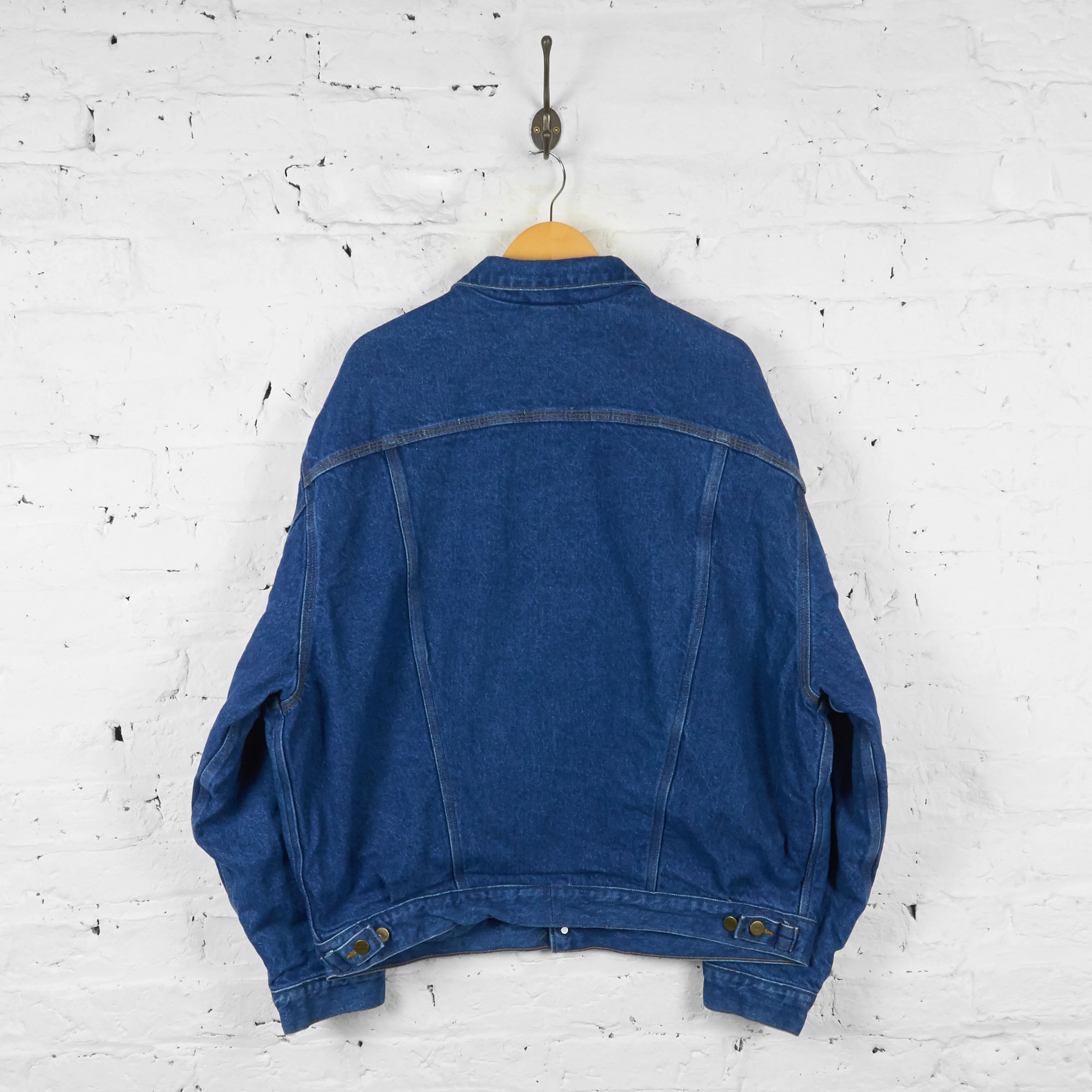 Carhartt Lined Denim Jacket - Blue - XXL