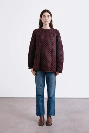 Chan Luu- BRH-SW-6502- Elin Fisherman Sweater
