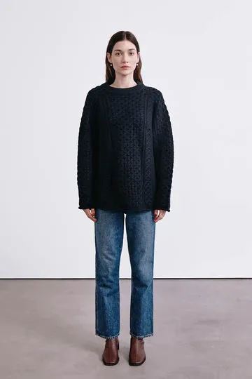 Chan Luu- BRH-SW-6502- Elin Fisherman Sweater