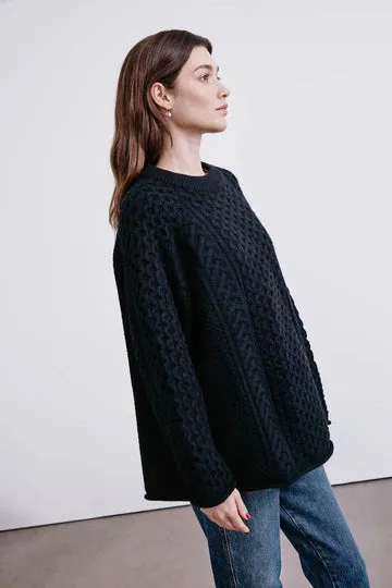 Chan Luu- BRH-SW-6502- Elin Fisherman Sweater