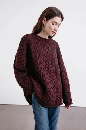 Chan Luu- BRH-SW-6502- Elin Fisherman Sweater