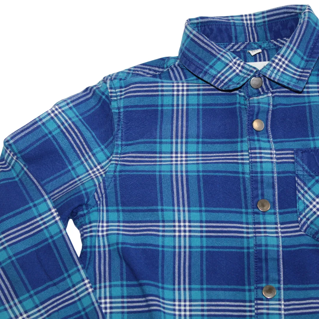 Check Thick Cotton Shirt