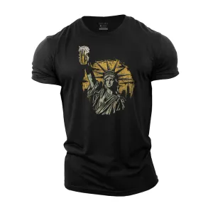 Cheers To Freedom Cotton T-Shirt