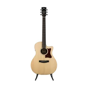 Cort GA1E-OP Acoustic Guitar, Open Pore