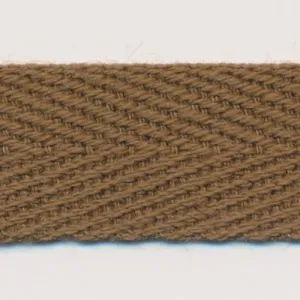 Cotton Herringbone Tape #35 Brown