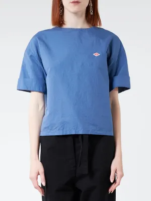 Cotton Linen Collarless Pullover Shirt