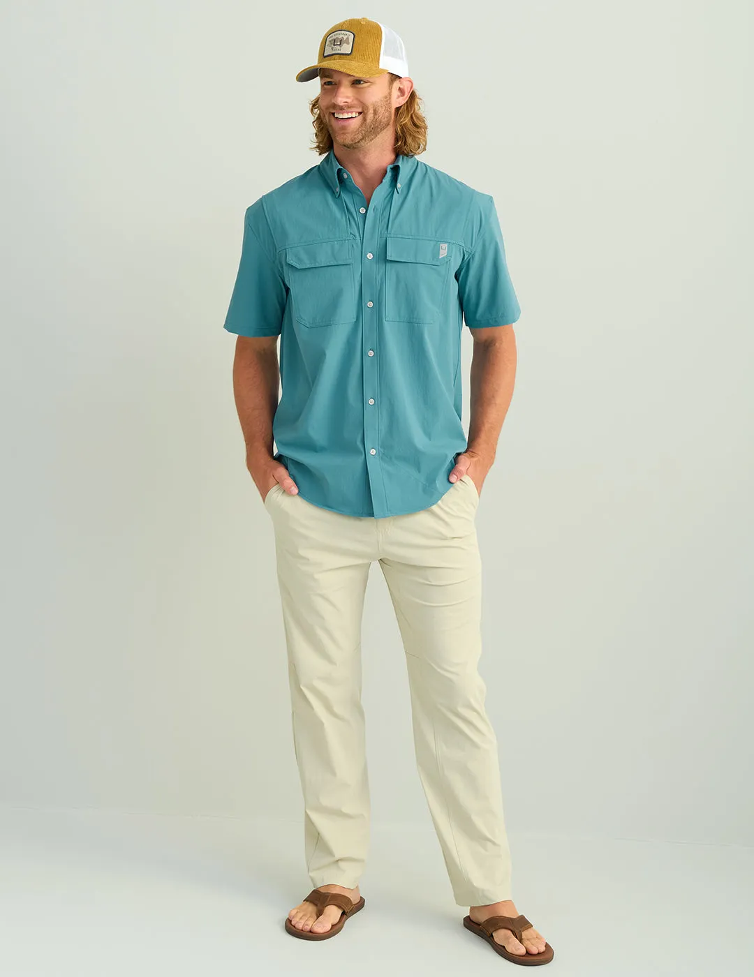 Creekbed Short Sleeve Button-Down