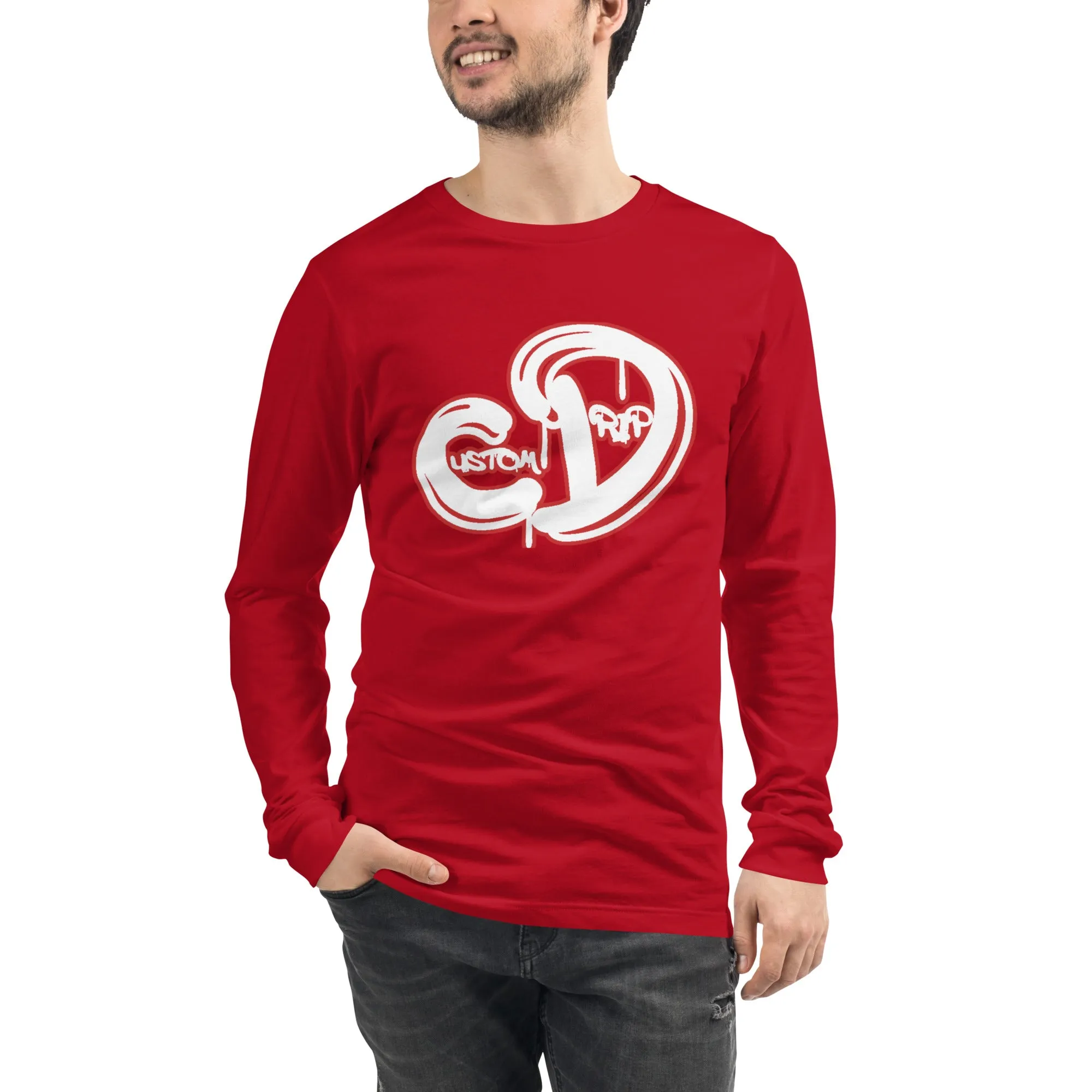 Custom Drip's Unisex Long Sleeve Tee