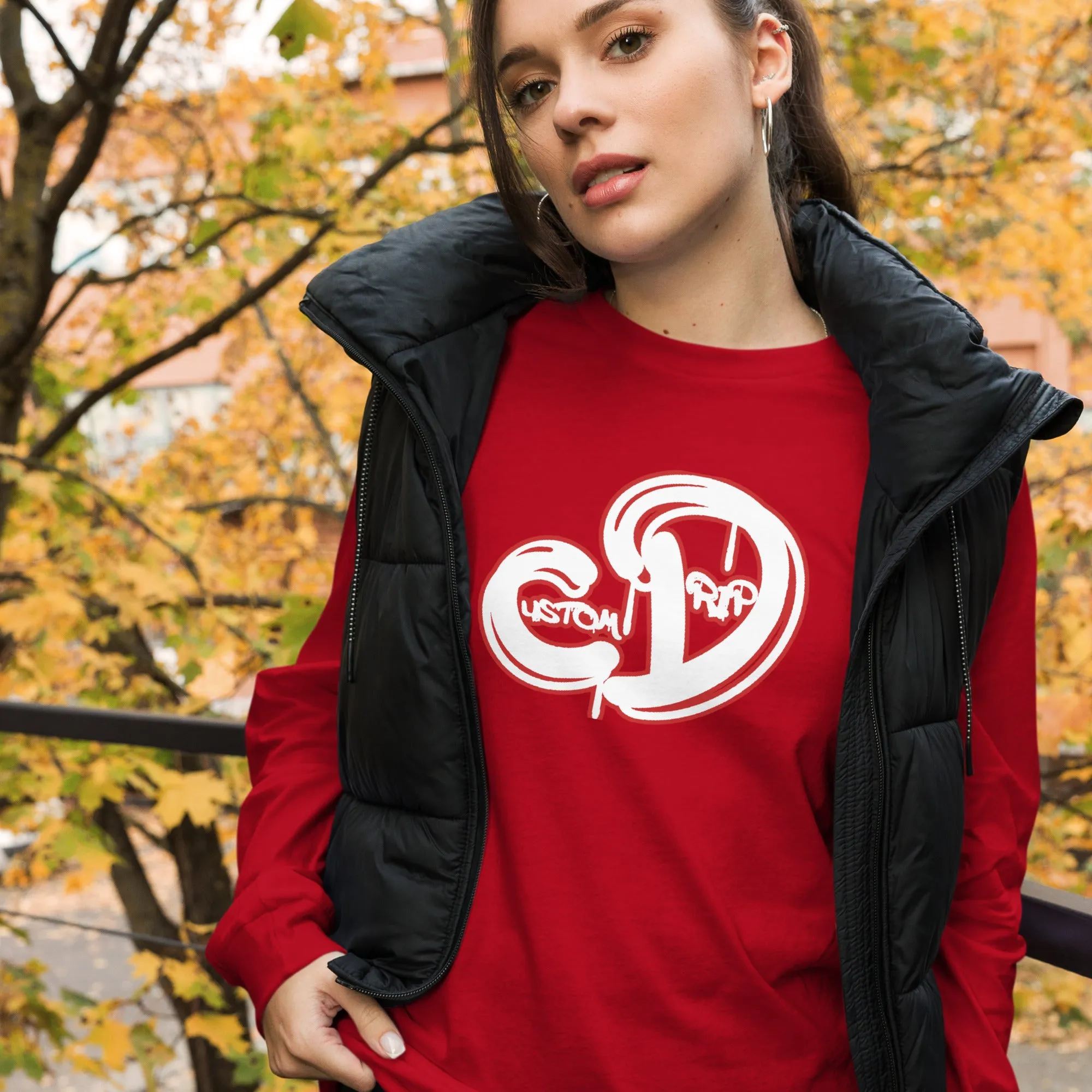 Custom Drip's Unisex Long Sleeve Tee