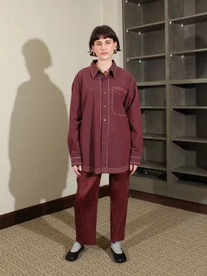 Cute Tender Memory The Birds and the Bees Button Up