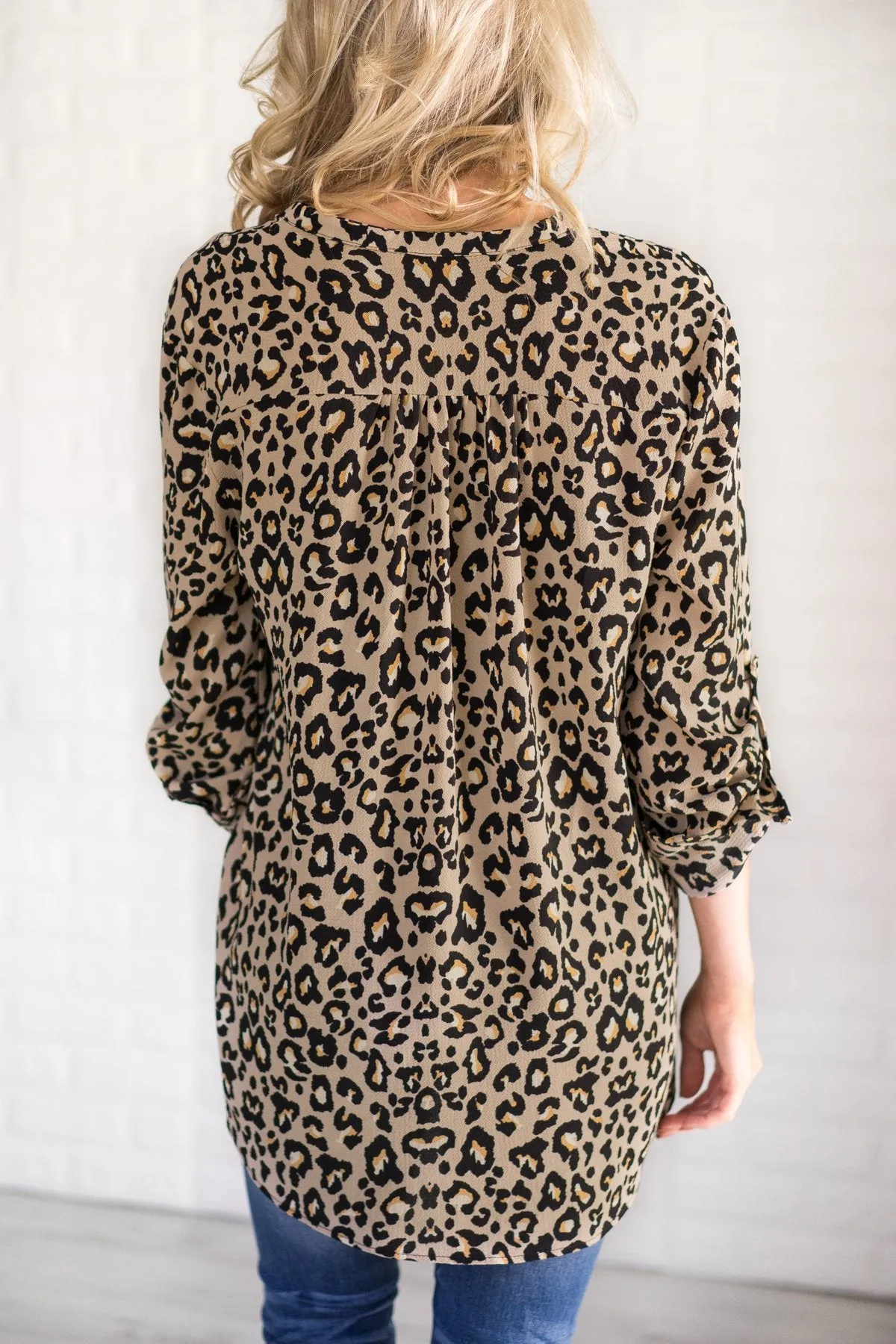 Dangerous Games Leopard Top