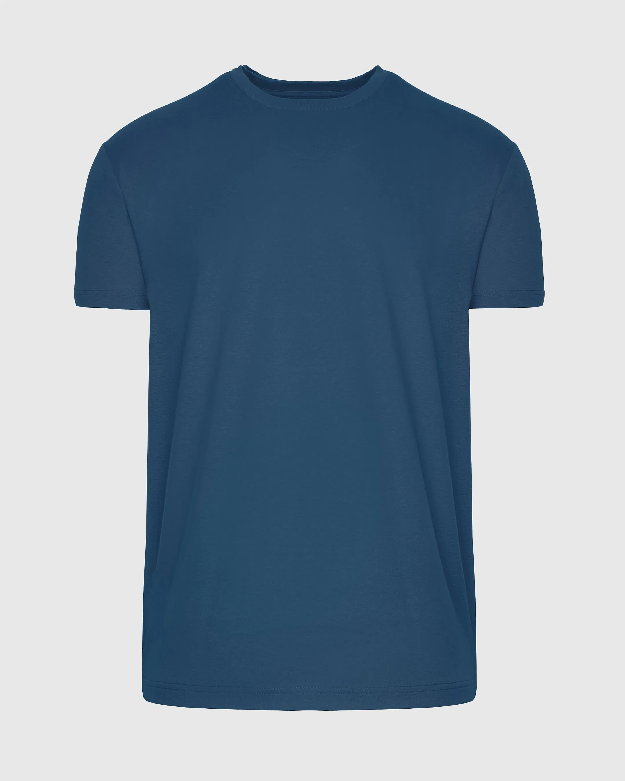 Deep Sea Blue Short Sleeve Crew Neck Tee
