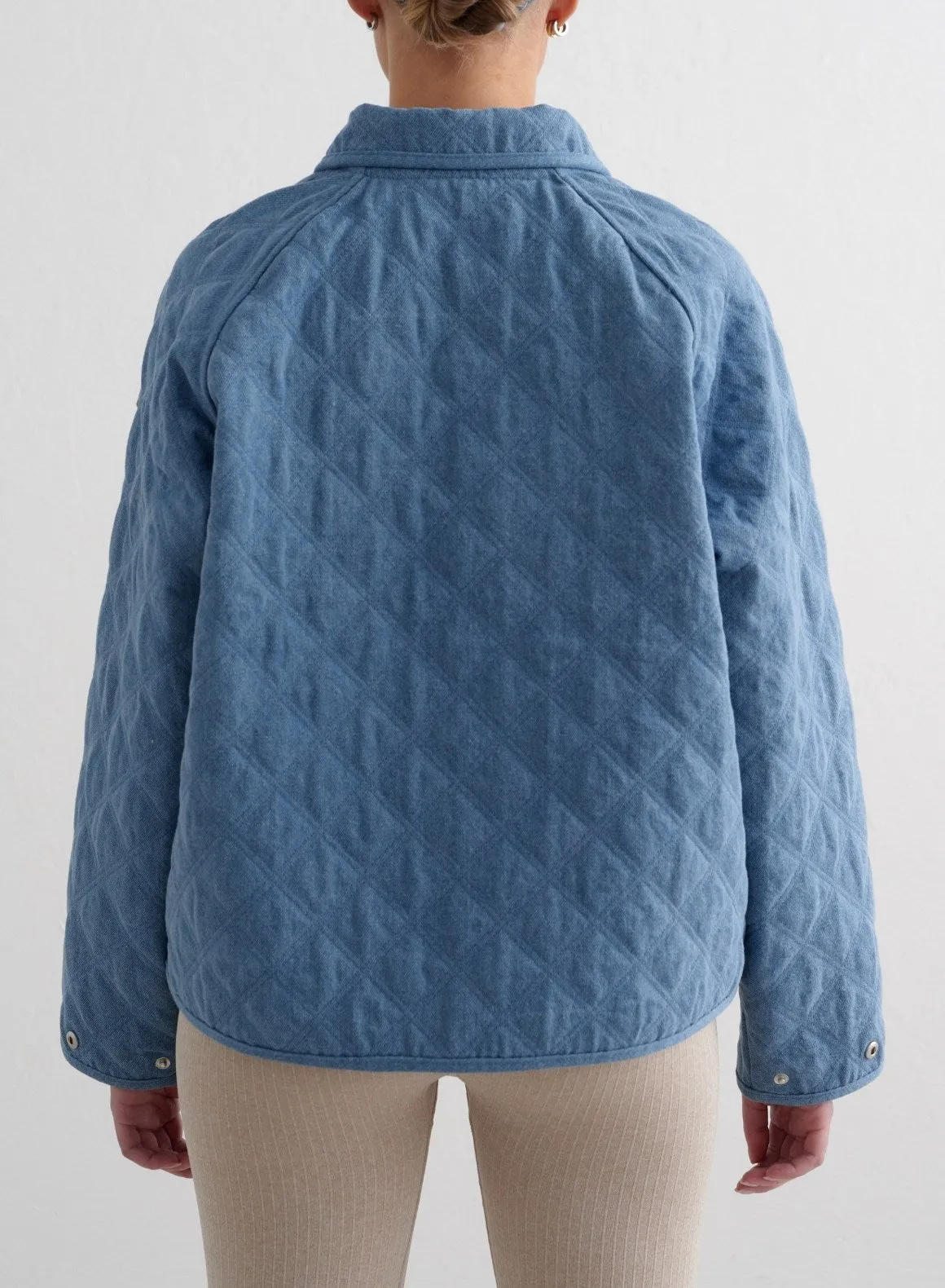 Denim Quilted Jacket
