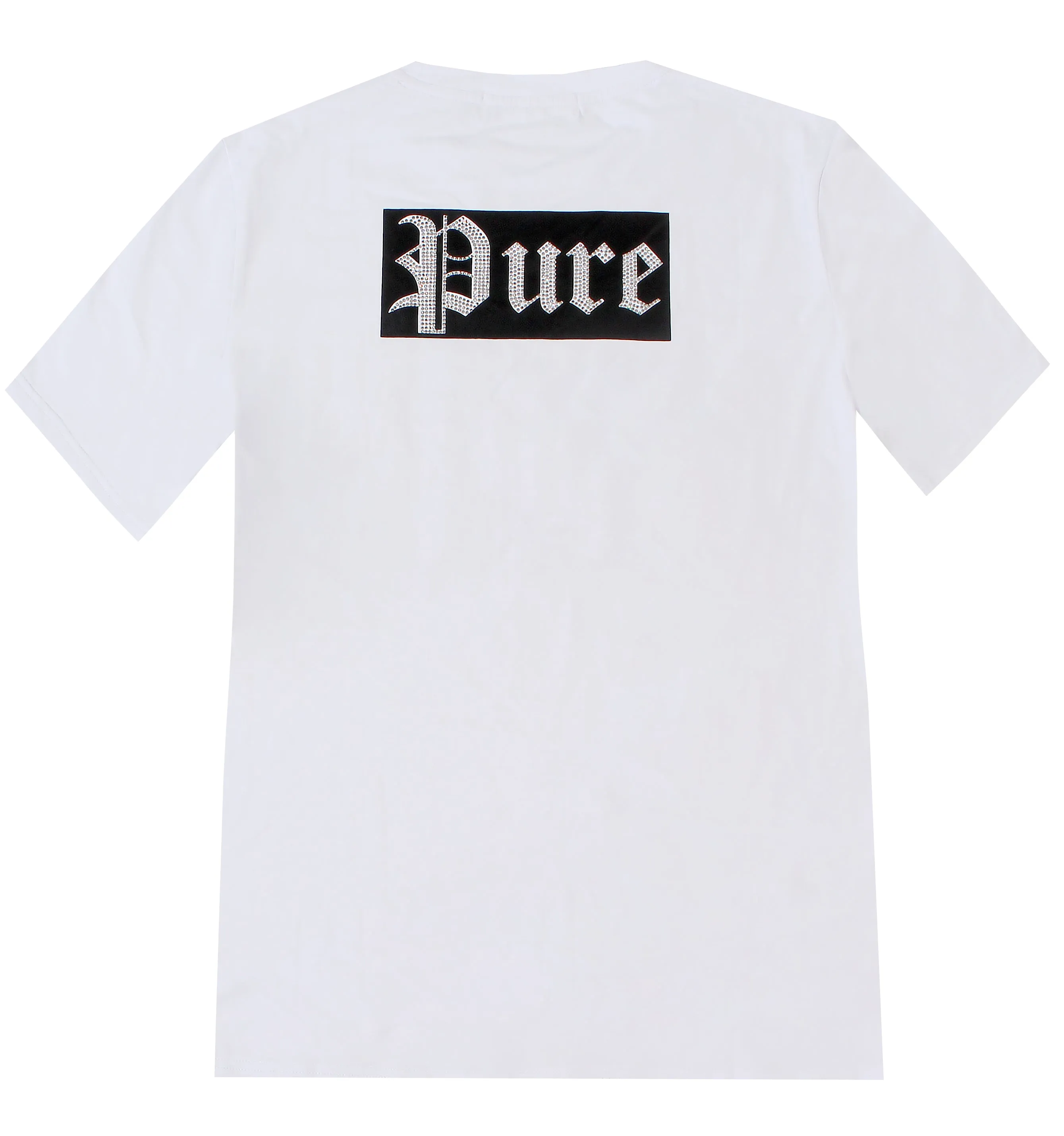 Diamond Lips Tee - White