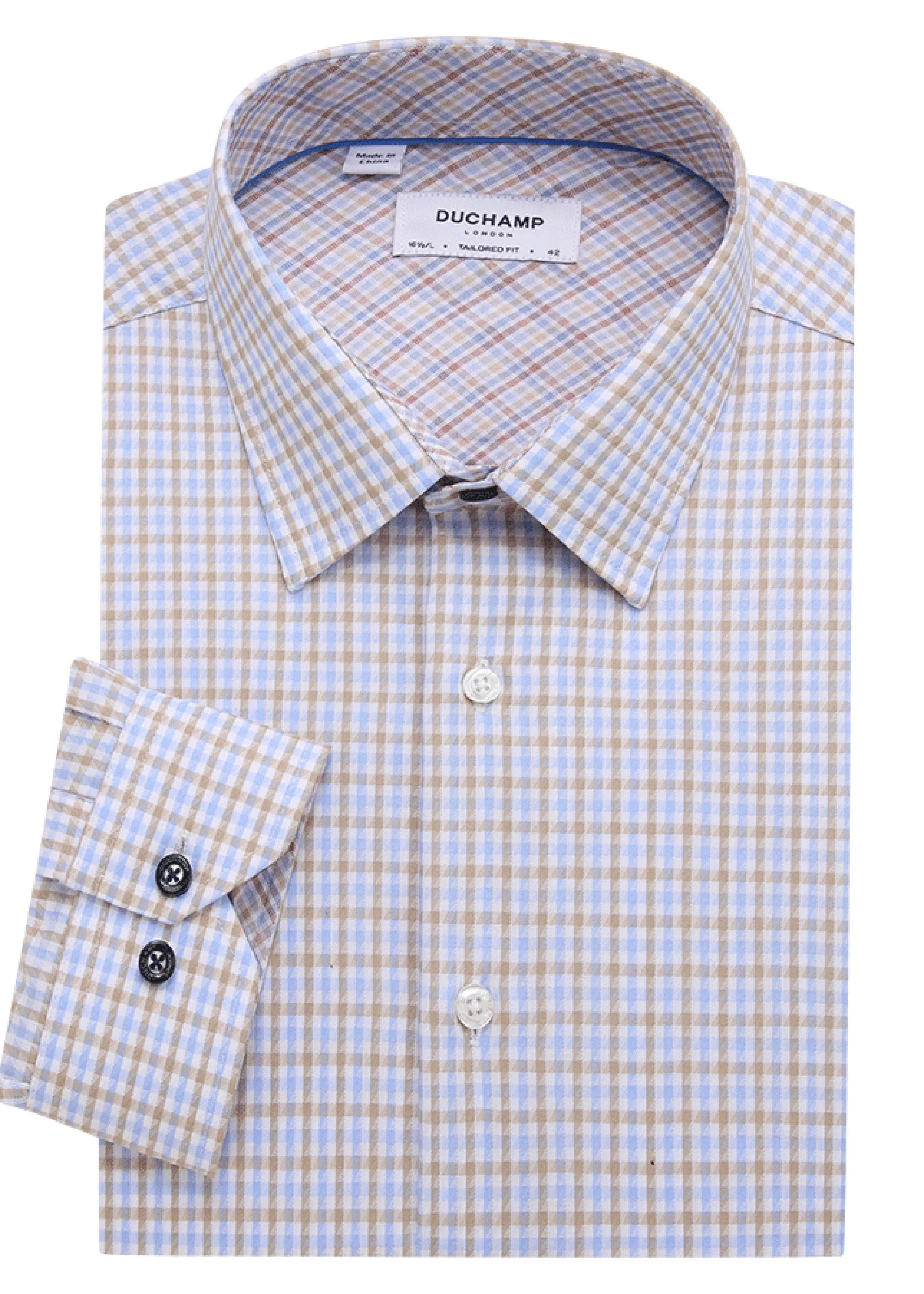 Duchamp London Basketweave Dress Shirt