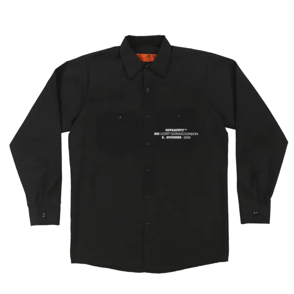 Elevator LS Button Down (Black)